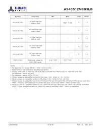 AS4C512M8D3LB-12BANTR Datasheet Page 18