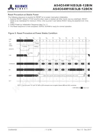 AS4C64M16D3LB-12BINTR Datenblatt Seite 11