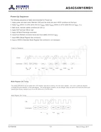 AS4C64M16MD1-5BINTR Datasheet Page 12