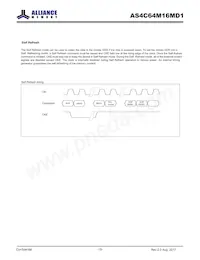 AS4C64M16MD1-5BINTR Datasheet Page 15
