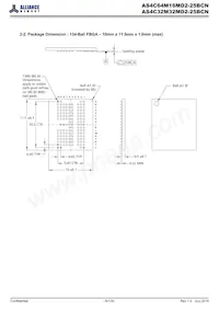AS4C64M32MD2-25BCNTR Datasheet Page 6