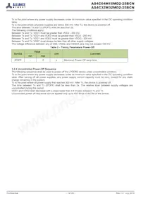 AS4C64M32MD2-25BCNTR Datasheet Page 13
