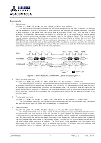 AS4C8M16SA-6BINTR Fiche technique Page 7