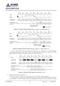 AS4C8M16SA-6BINTR Fiche technique Page 9