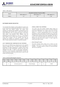 AS4C8M32MSA-6BINTR Datenblatt Seite 11