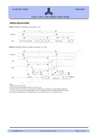 AS6C4008-55BIN Datasheet Page 5