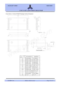 AS6C4008-55BIN Datasheet Page 10