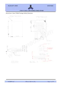 AS6C4008-55BIN Datasheet Page 11