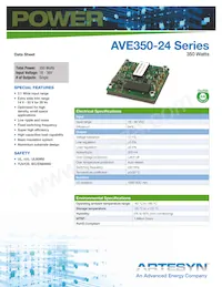 AVE350-24S28P-6L Datasheet Copertura
