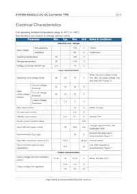 AVE450-48S32LD Datasheet Page 2