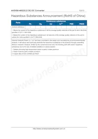 AVE450-48S32LD Datasheet Page 13