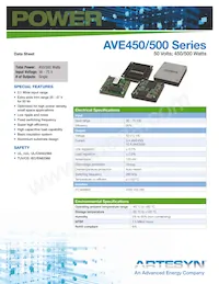 AVE500-48S50P-6L Datasheet Copertura