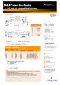 AVO100B-48S3V3-6L 데이터 시트 페이지 2