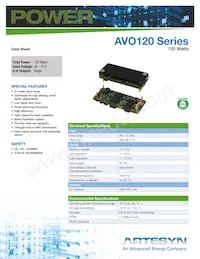 AVO120-48S12PB-6L數據表 封面