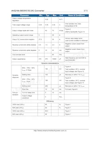 AVQ100-36S3V3-6L Datasheet Page 3