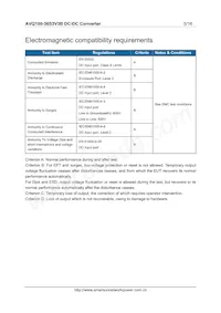 AVQ100-36S3V3B-6L Datasheet Page 5