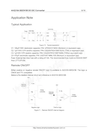 AVQ100-36S3V3B-6L數據表 頁面 8