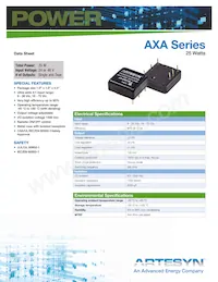 AXA06F36-L數據表 封面