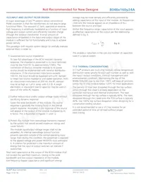 B048T160T24A Datasheet Page 13