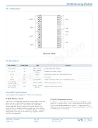 BCM352T125M300A00 Datasheet Page 2