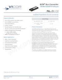 BCM384P120T1K5ACR Datasheet Copertura