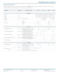 BCM400P500T1K8A31 Datasheet Page 14