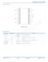 BCM48BT160M240A00 Datasheet Page 2