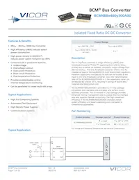 BCM48BT480M300A00 Datasheet Cover