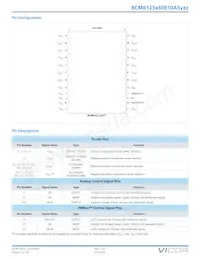 BCM6123T60E10A5T00 Datasheet Page 3