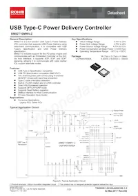 BM92T10MWV-ZE2 Datasheet Cover
