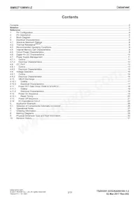 BM92T10MWV-ZE2 Datasheet Page 2