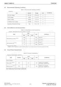 BM92T10MWV-ZE2 Datasheet Page 9