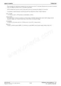 BM92T20MWV-ZE2 Datasheet Page 15