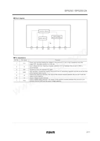 BP5250-24 Datasheet Pagina 2