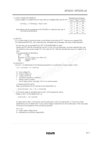 BP5250-24 Datasheet Pagina 6