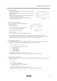 BP5250-24 Datasheet Page 7