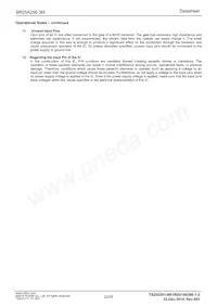 BR25A256FVT-3MGE2 Datasheet Page 22
