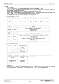 BR25A512FJ-3MGE2數據表 頁面 13