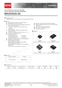 BR25H020FJ-2CE2 Datasheet Cover