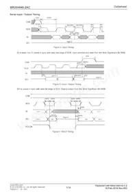 BR25H640F-2ACE2 Datasheet Page 5