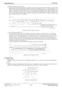 BR25H640F-2ACE2 Datasheet Page 23