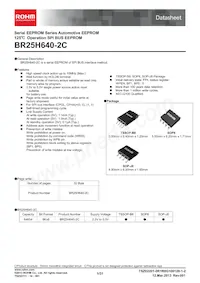 BR25H640F-2CE2 Datasheet Cover