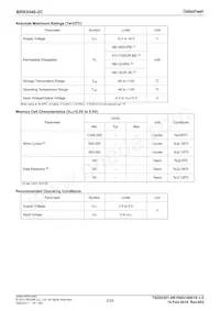 BR93H46RFJ-2CE2 Datasheet Page 2