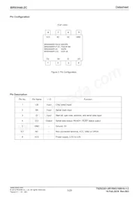 BR93H46RFJ-2CE2 Datasheet Page 5