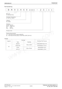 BR93H66RFJ-2CE2 Datasheet Page 23