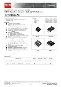 BR93H76RFVM-2CTR Datasheet Cover