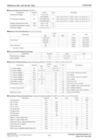 BR93H86RFJ-WCE2 Datasheet Page 2