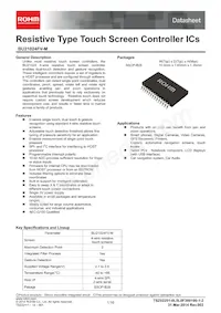 BU21024FV-ME2 Datasheet Cover