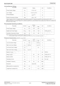 BU21024FV-ME2 Datasheet Page 5