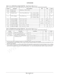 CAT24C256XE-T2 Datasheet Page 3
